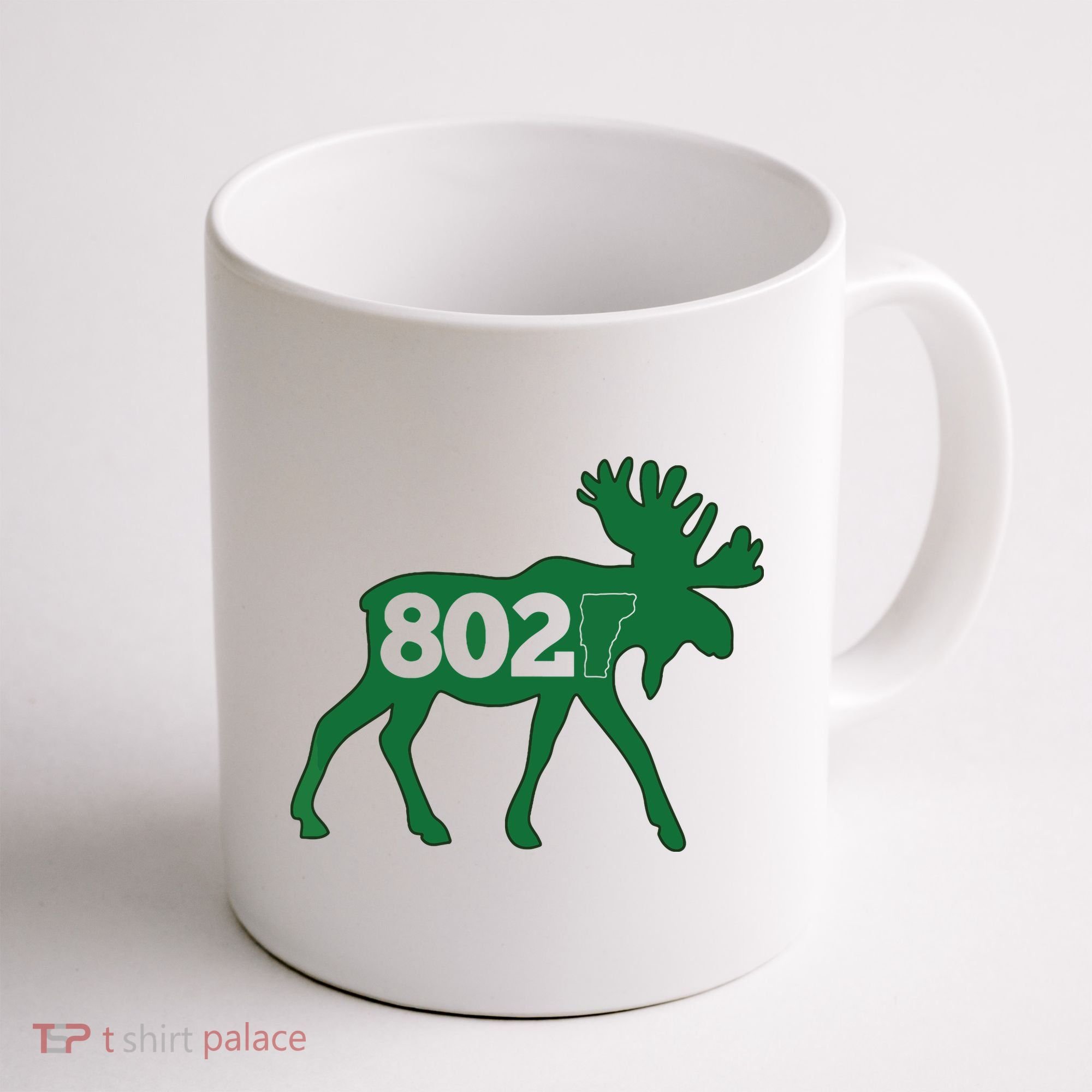 Vermont Moose 802 Vermont Green Mountain State Coffee Mug