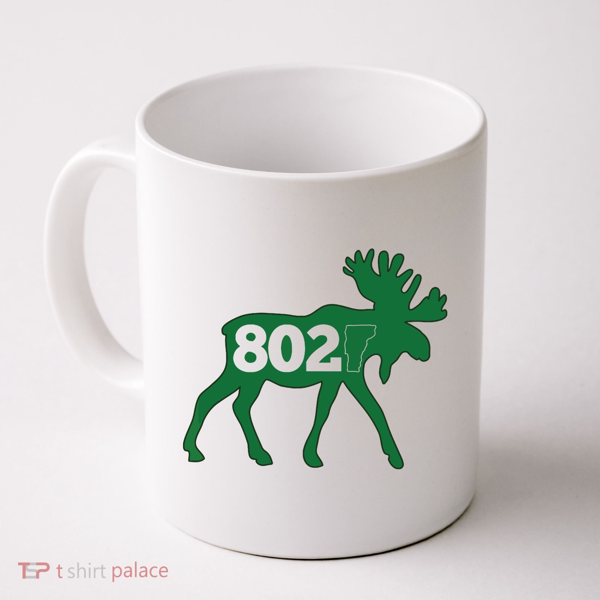 Vermont Moose 802 Vermont Green Mountain State Coffee Mug