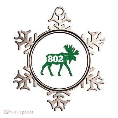 Vermont Moose 802 Vermont Green Mountain State Ornament