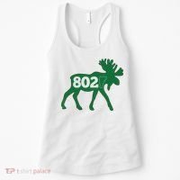 Vermont Moose 802 Vermont Green Mountain State Women's Tank Top thumb 0