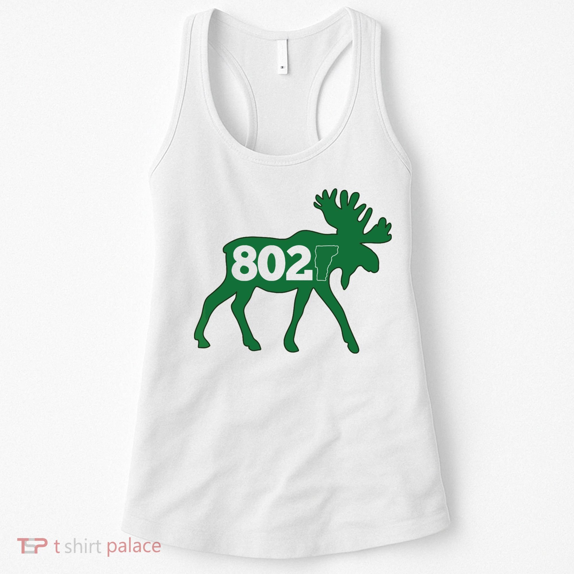 Vermont Moose 802 Vermont Green Mountain State Women's Tank Top