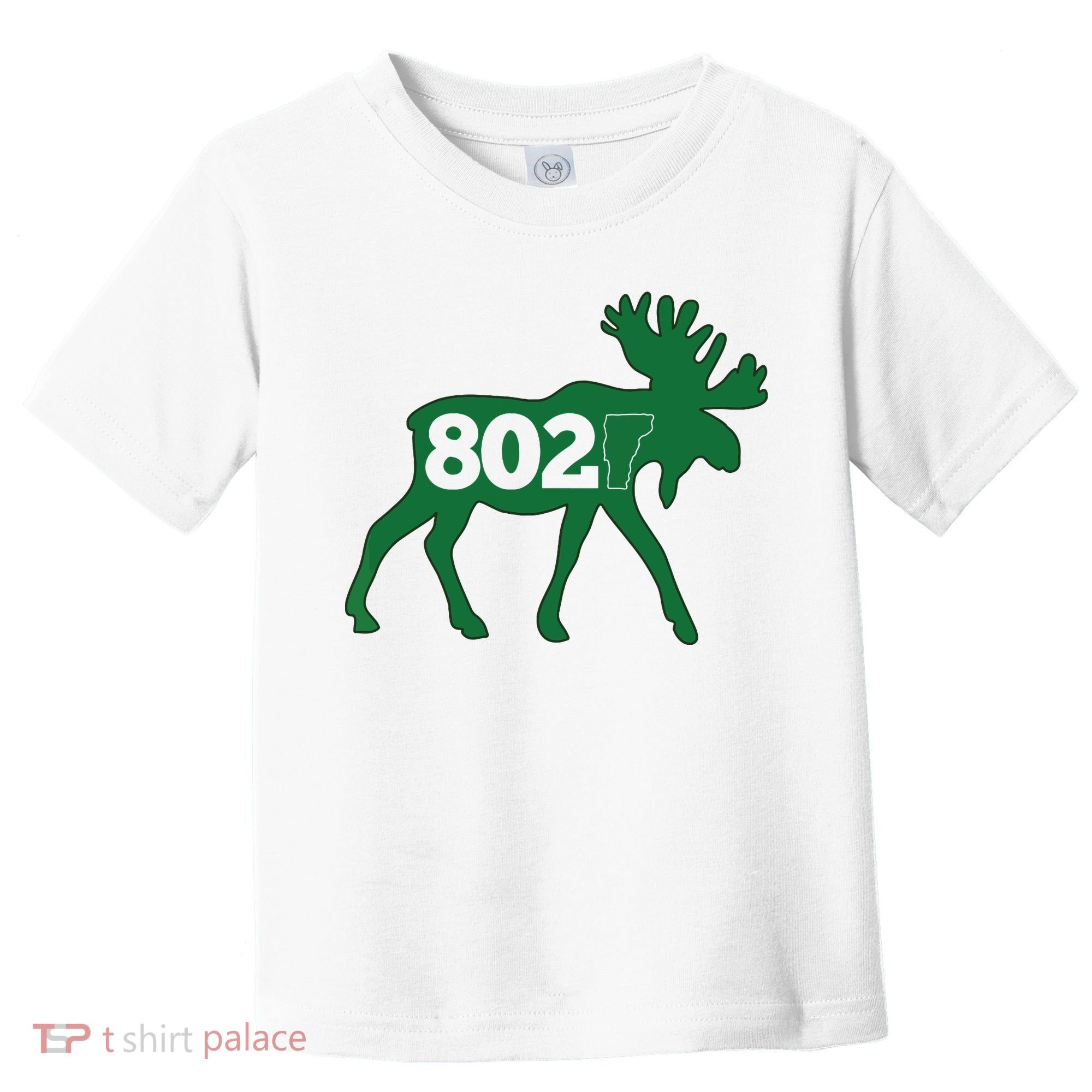 Vermont Moose 802 Vermont Green Mountain State Toddler T-Shirt