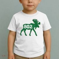 Vermont Moose 802 Vermont Green Mountain State Toddler T-Shirt thumb 2