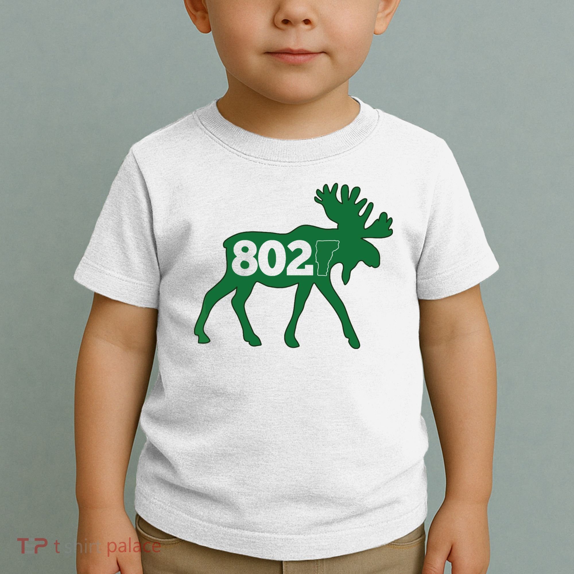 Vermont Moose 802 Vermont Green Mountain State Toddler T-Shirt