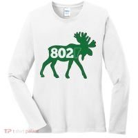 Vermont Moose 802 Vermont Green Mountain State Women's Long Sleeve Shirt thumb 0