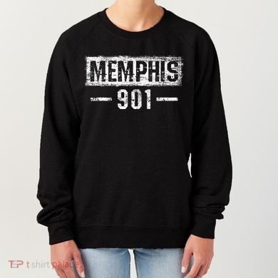 Vintage Memphis 901 Area Code Tennessee Women's Sweatshirt
