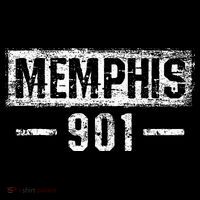 Vintage Memphis 901 Area Code Tennessee T-Shirt thumb 7