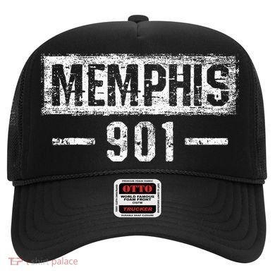 Vintage Memphis 901 Area Code Tennessee Hat