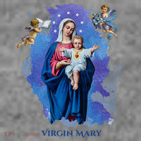Virgin Mary Angel Religious Gift Art Toddler Hoodie thumb 2