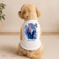 Virgin Mary Angel Religious Gift Art Doggie Tank thumb 2