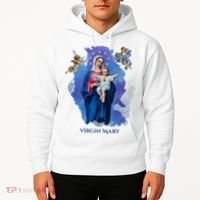 Virgin Mary Angel Religious Gift Art Hoodie thumb 2