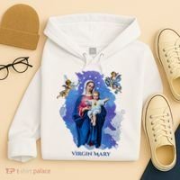 Virgin Mary Angel Religious Gift Art Hoodie thumb 4