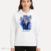Virgin Mary Angel Religious Gift Art Hoodie thumb 5