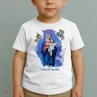 Virgin Mary Angel Religious Gift Art Toddler T-Shirt thumb 2
