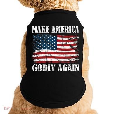 Vintage Make America Godly Again Doggie Tank