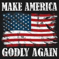 Vintage Make America Godly Again T-Shirt thumb 7