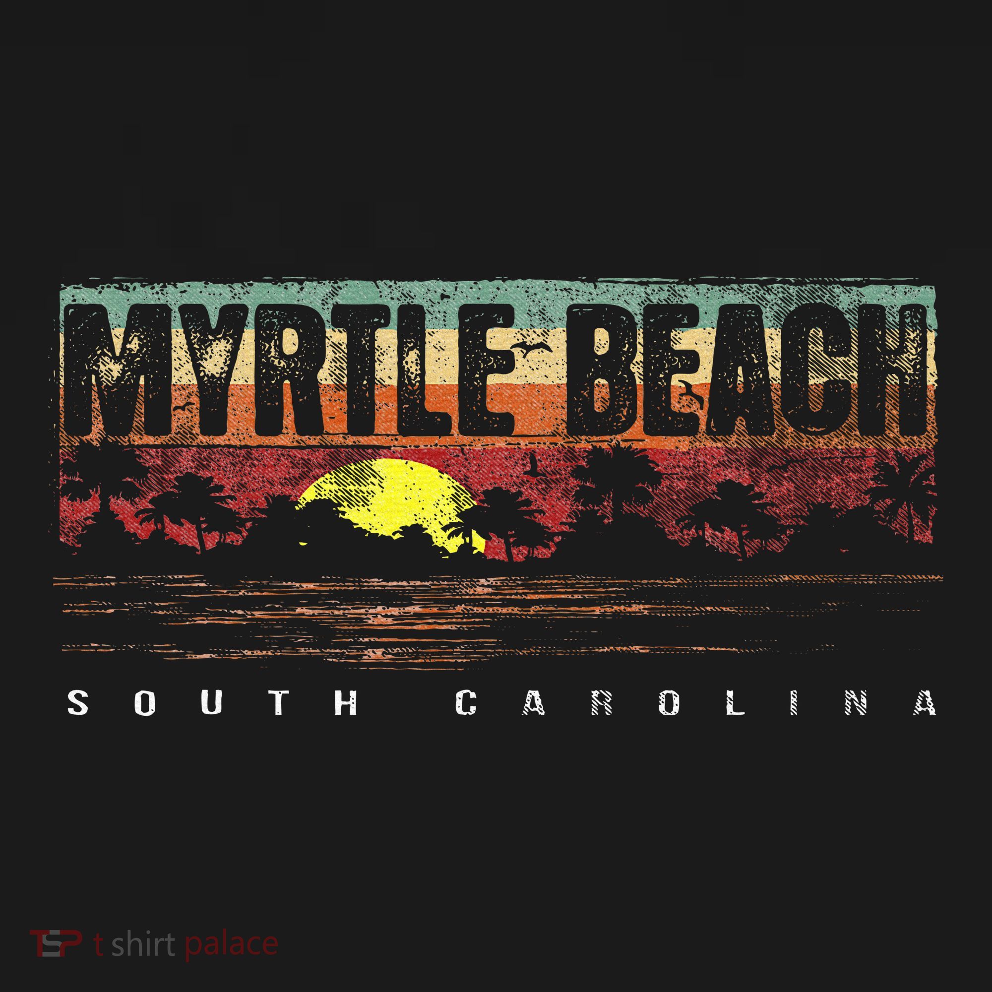 Vintage Myrtle Beach South Carolina T-Shirt