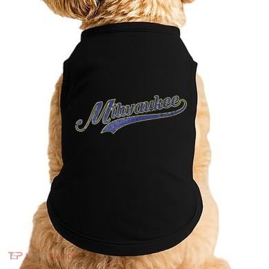 Vintage Milwaukee Baseball Doggie Tank