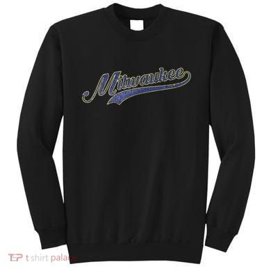 Vintage Milwaukee Baseball Sweatshirt