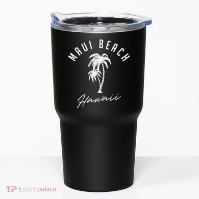 Vintage Maui Beach Hawaii Tumbler