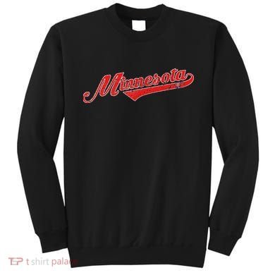 Vintage Minnesota Baseball Sweatshirt