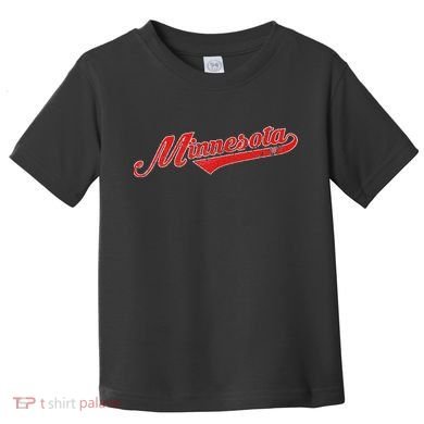 Vintage Minnesota Baseball Toddler T-Shirt