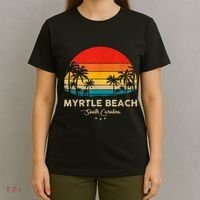 Vintage Myrtle Beach Souvenir South Carolina T-Shirt thumb 4