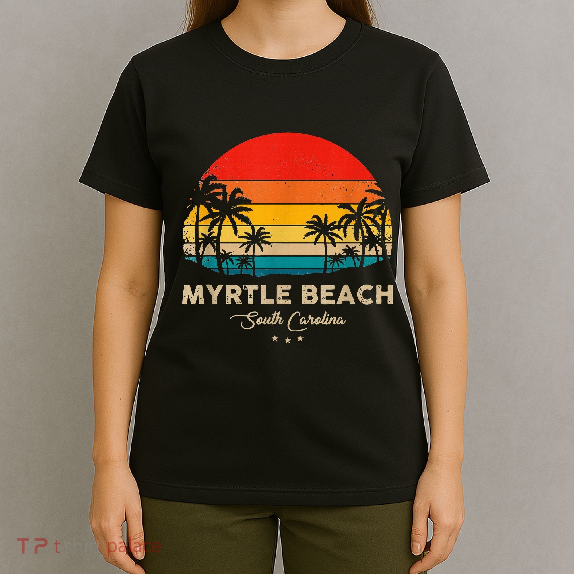 Vintage Myrtle Beach Souvenir South Carolina T-Shirt
