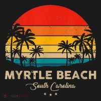 Vintage Myrtle Beach Souvenir South Carolina T-Shirt thumb 7