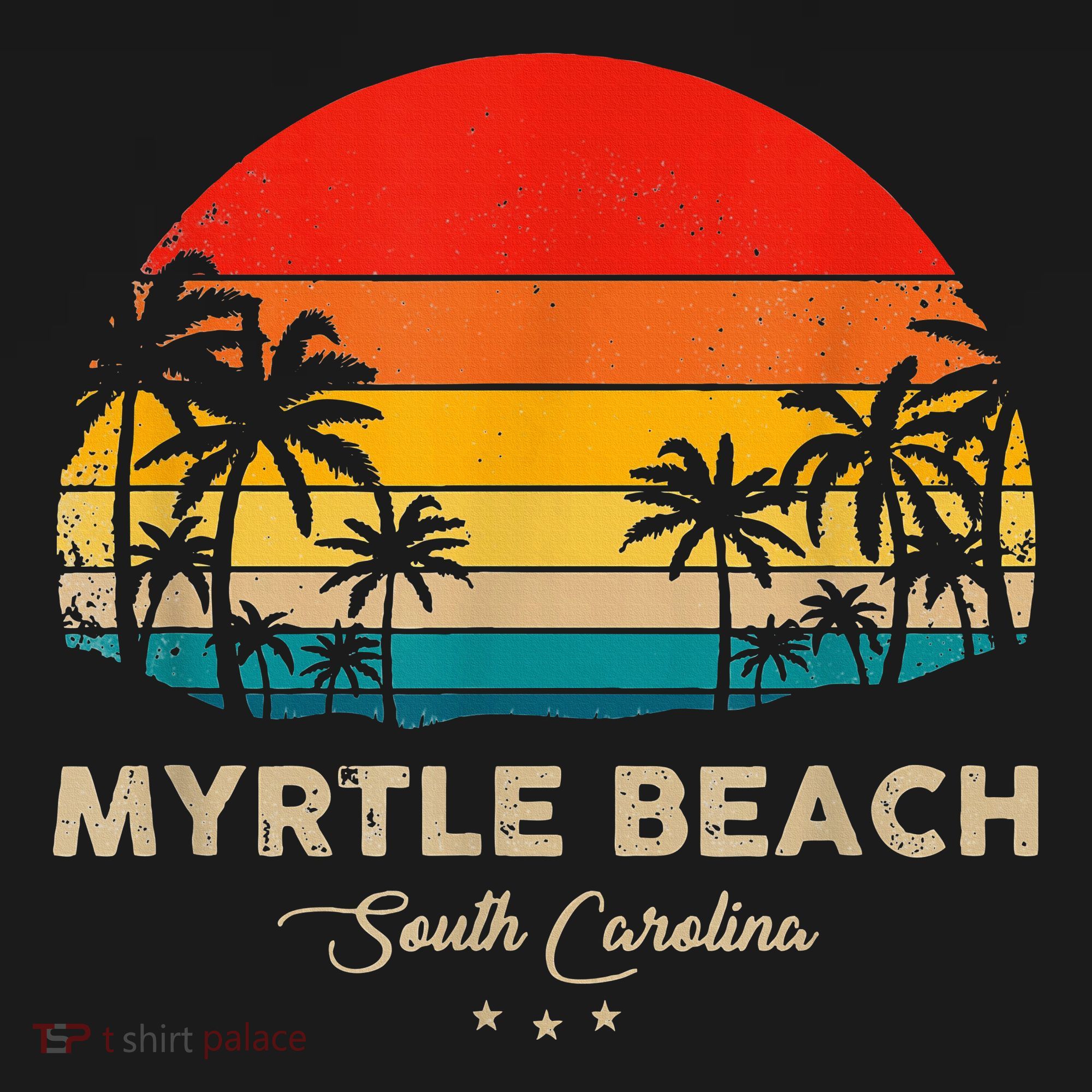 Vintage Myrtle Beach Souvenir South Carolina T-Shirt