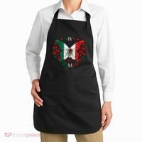 Viva Mexico Butterfly Rose Mexican Independence Apron thumb 2