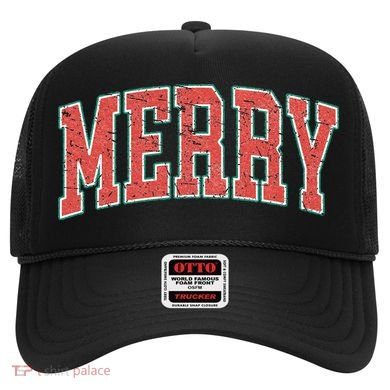 VINTAGE MERRY CHRISTMAS Hat