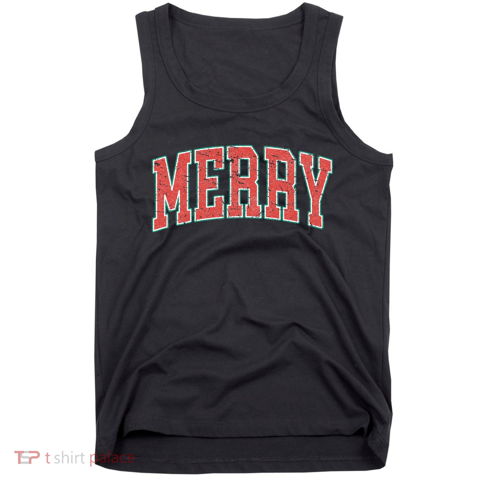 VINTAGE MERRY CHRISTMAS Tank Top