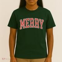 VINTAGE MERRY CHRISTMAS T-Shirt thumb 4