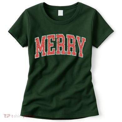 VINTAGE MERRY CHRISTMAS Women's T-Shirt