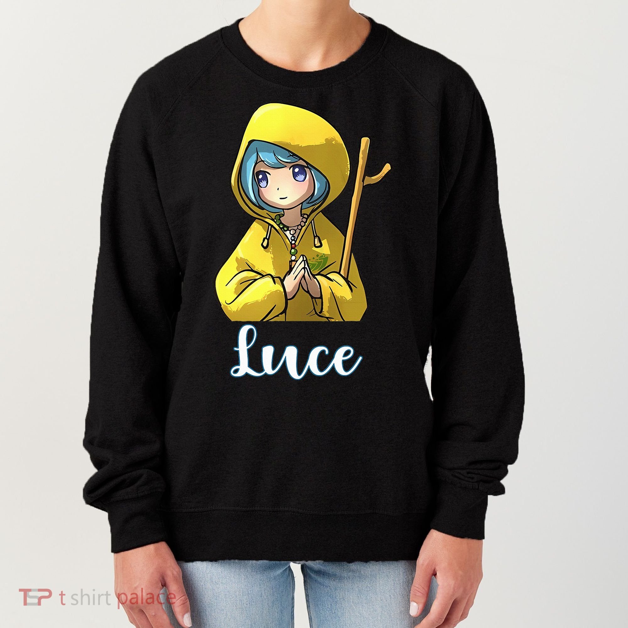 VaticanS Mascot Character Cute Anime Girl Luce Women's Sweatshirt