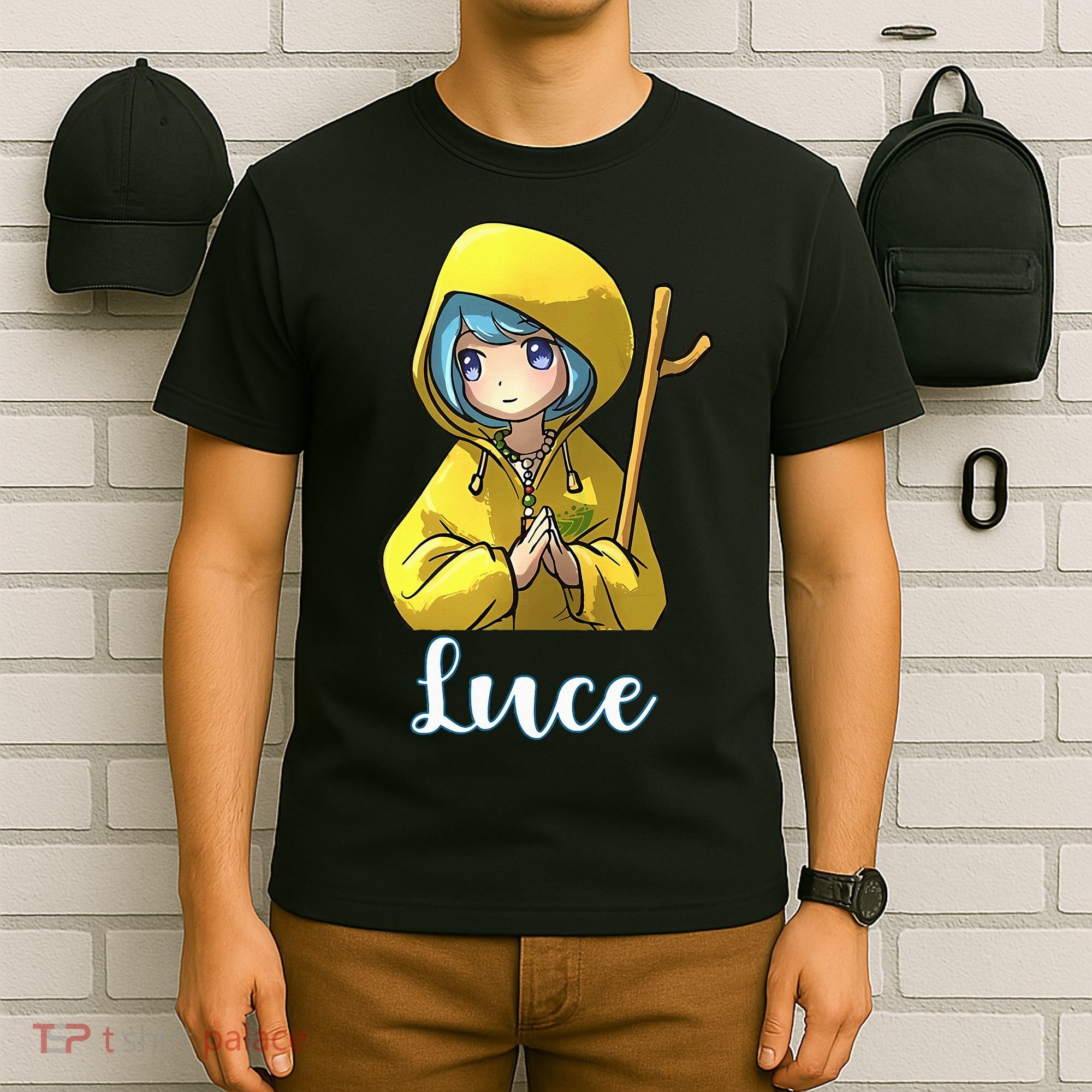 VaticanS Mascot Character Cute Anime Girl Luce T-Shirt