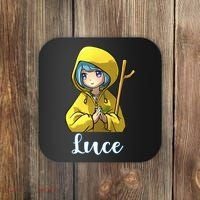 VaticanS Mascot Character Cute Anime Girl Luce Coaster thumb 0