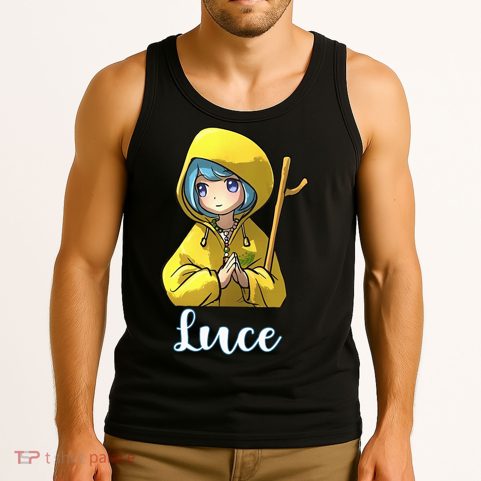 VaticanS Mascot Character Cute Anime Girl Luce Tank Top