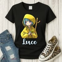 VaticanS Mascot Character Cute Anime Girl Luce Women's T-Shirt thumb 3