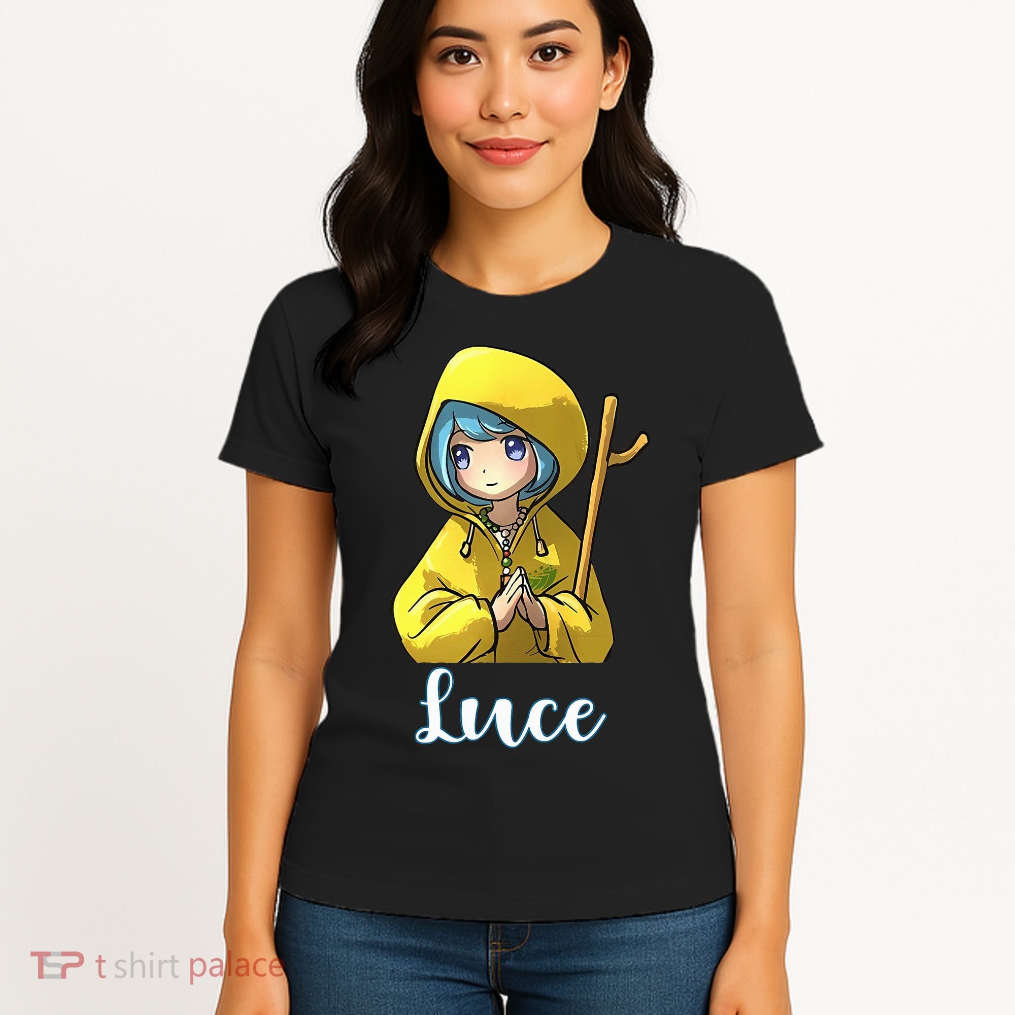 VaticanS Mascot Character Cute Anime Girl Luce Women's T-Shirt