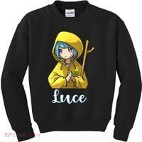 VaticanS Mascot Character Cute Anime Girl Luce Kids Sweatshirt thumb 0