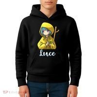 VaticanS Mascot Character Cute Anime Girl Luce Kids Hoodie thumb 4