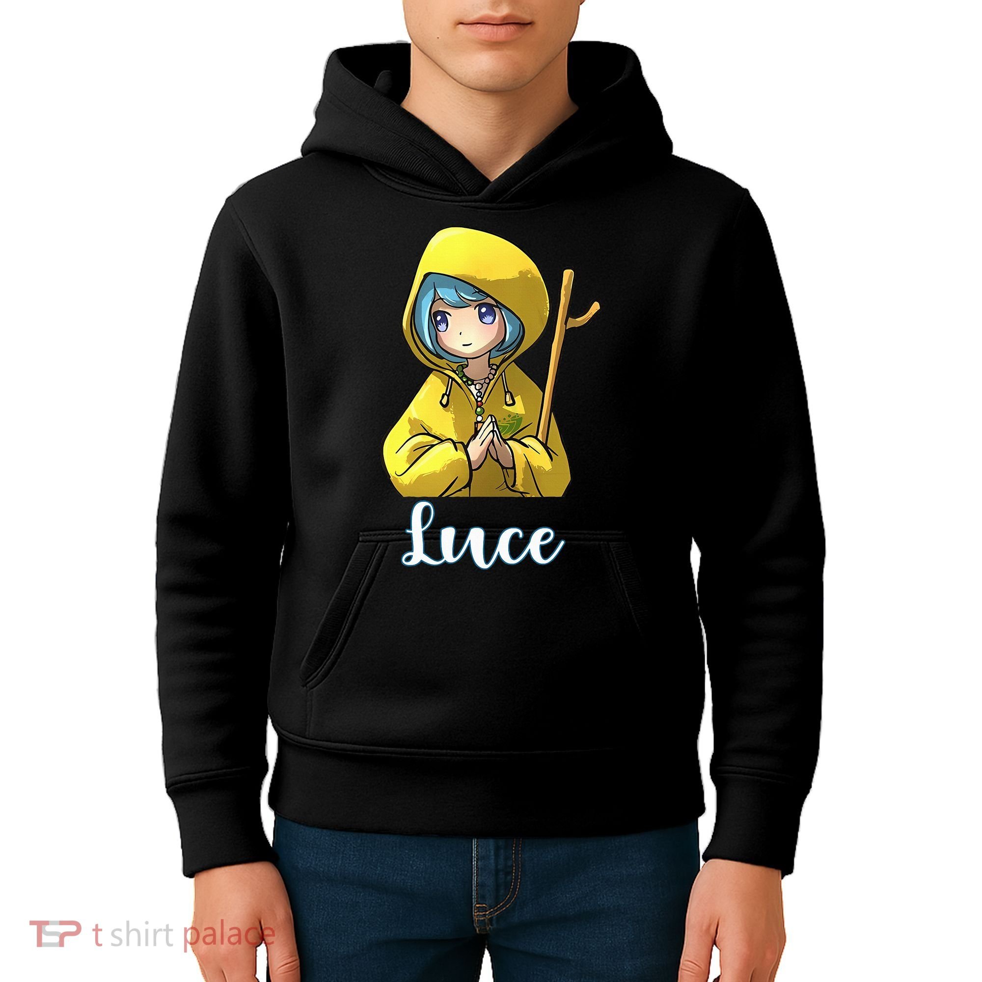 VaticanS Mascot Character Cute Anime Girl Luce Kids Hoodie