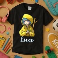 VaticanS Mascot Character Cute Anime Girl Luce Kids T-Shirt thumb 3