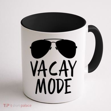 Vacay Mode Cute Vacation Summer Gift Coffee Mug back