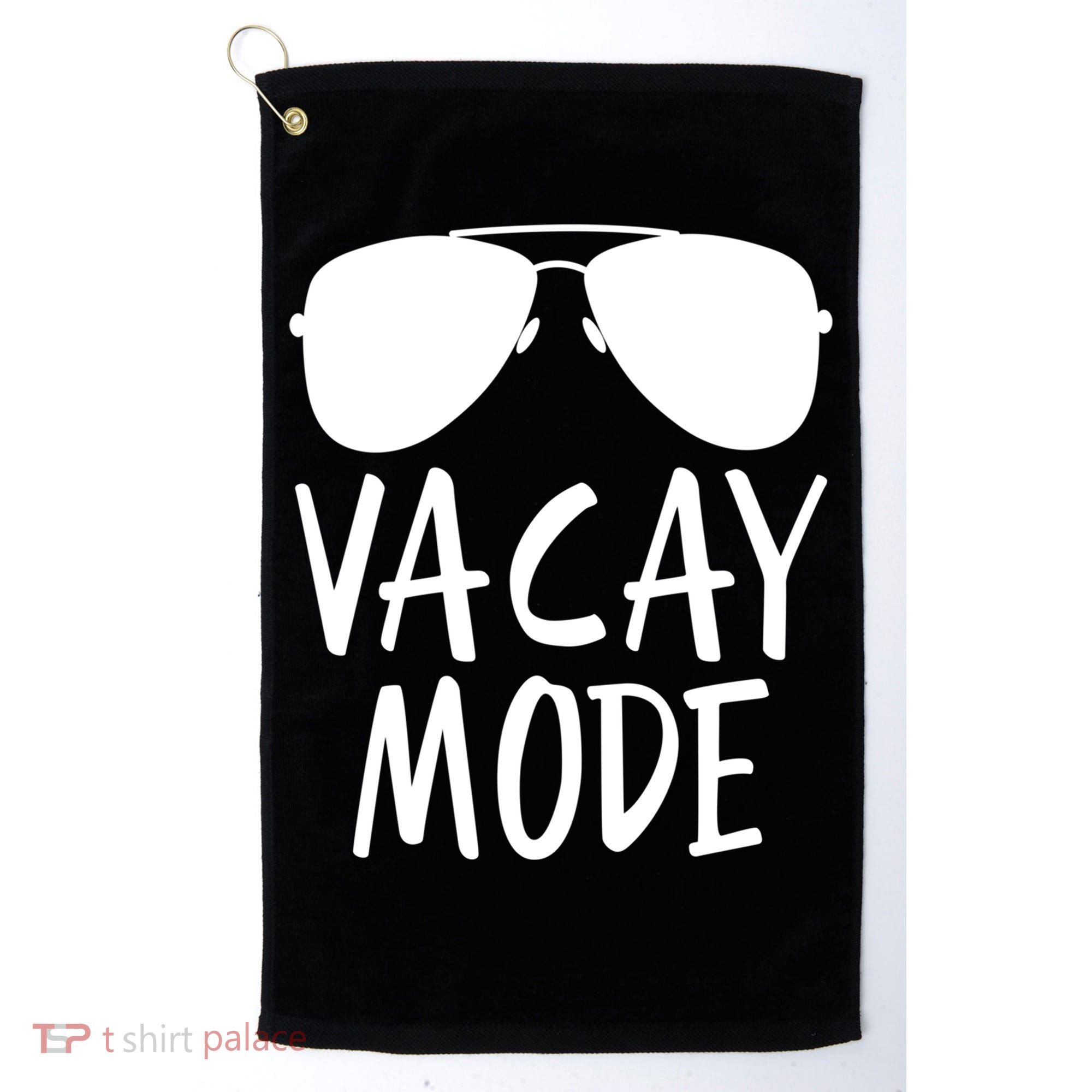 Vacay Mode Cute Vacation Summer Gift Golf Towel