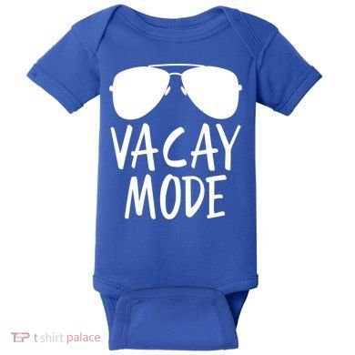 Vacay Mode Cute Vacation Summer Gift Baby Bodysuit