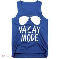 Vacay Mode Cute Vacation Summer Gift Tank Top thumb 0
