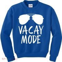 Vacay Mode Cute Vacation Summer Gift Kids Sweatshirt thumb 0